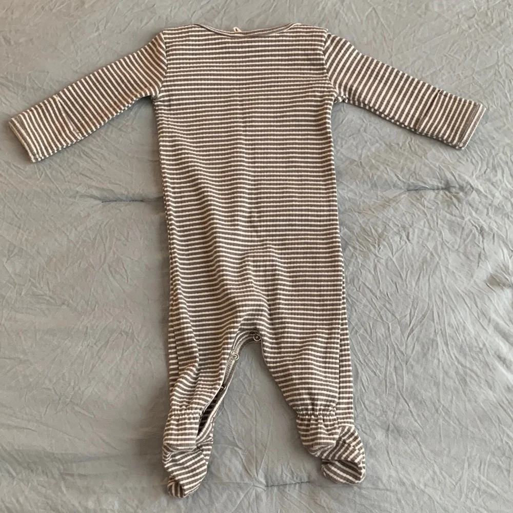Quincy Mae Ribbed Footie - Picture 6 of 6